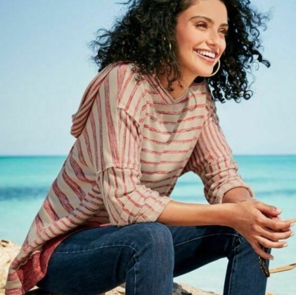 Soft Surroundings oversized hoodie - Picture 1 of 8